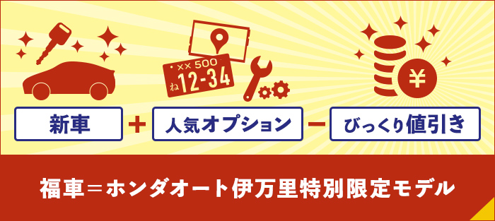 福車＝ホンダオート伊万里特別限定モデル